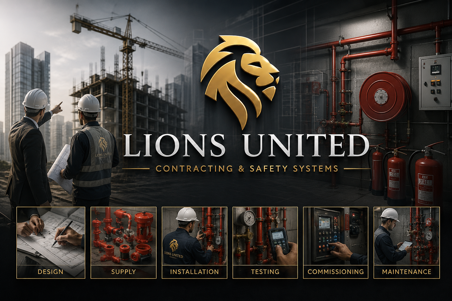Lions United - شعار الشركة
